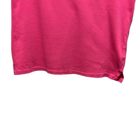 The Talbots Tee Women's V-Neck Size XS Pink 100% Pima Cotton - Picture 7 of 8
